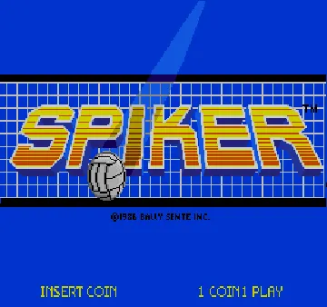 Spiker screen shot title